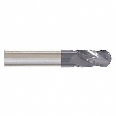 Ball End Mill Single End 5/8 Carbide