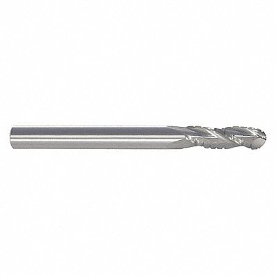 Ball End Mill Single End 1/4 Carbide