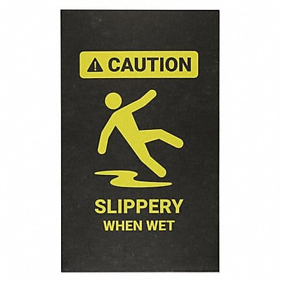 Floor Mat Caution Slippery When Wet PK2