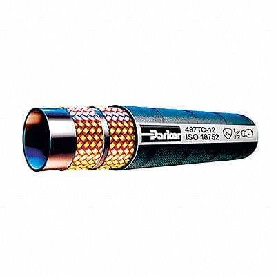 Hydraulic Hose 1/4 I.D. 475 ft L Black