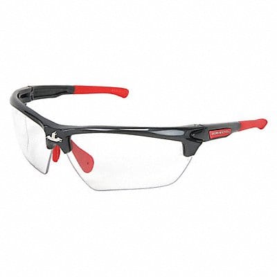 Safety Glass Clear Lens Half-Frame