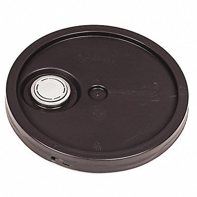 Plastic Pail Lid Brown Plastic