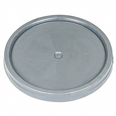 Plastic Pail Lid Gray Plastic