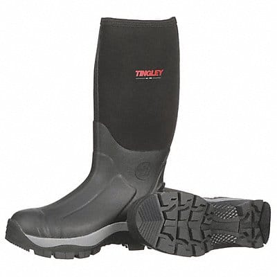 Rubber Boot Men s 6 Knee Black PR