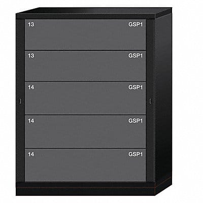 Gear Locker 59-1/4 Overall Height Black