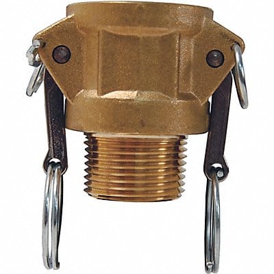 Cam and Groove Coupling 3/4 Brass