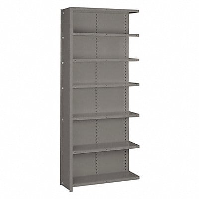 Metal Shelving 84 H 36 W Gray