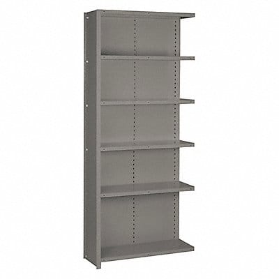 Metal Shelving 84 H 36 W Gray