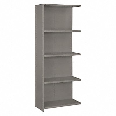 Metal Shelving 84 H 36 W Gray