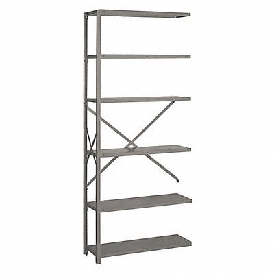 Metal Shelving 84 H 36 W Gray