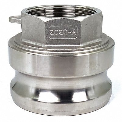 Cam and Groove Adapter 3 316 SS