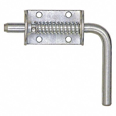 Spring Latch Assembly Silver Steel Zinc