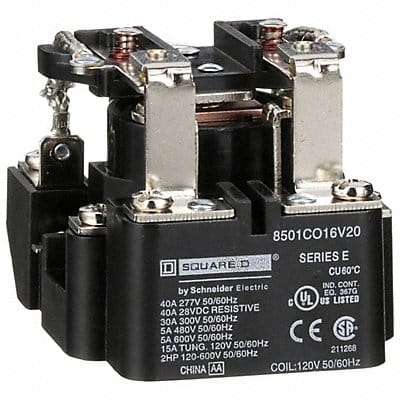 Open Power Relay 220V DC DPDT 8Pins