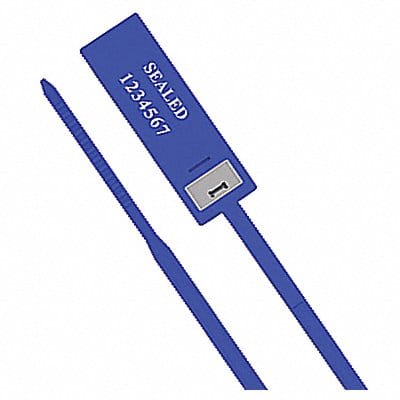 Pull-Tight Seals Blue Plastic PK100