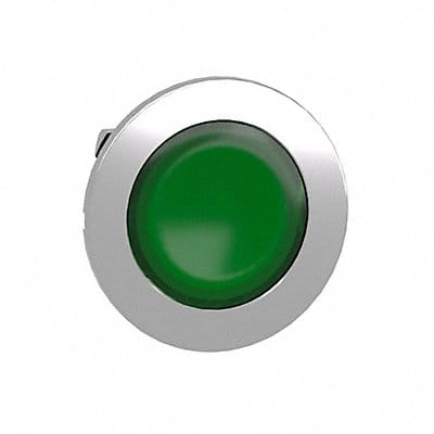 Pushbutton Head Green 30mm