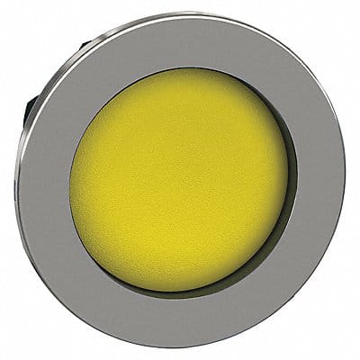 Pushbutton Head Yellow 30mm