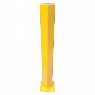 Steel Bollard Post Yellow