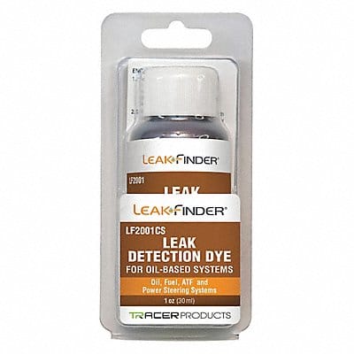 UV Leak Detection Dye 1 oz Size