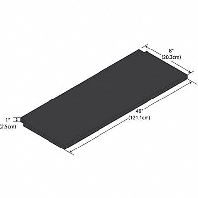 Notched Shelf Phenolic 48 W 9-1/2 D