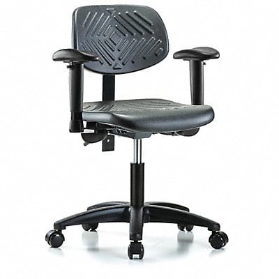 Cleanroom Task Chair 300 lb Cap. PU