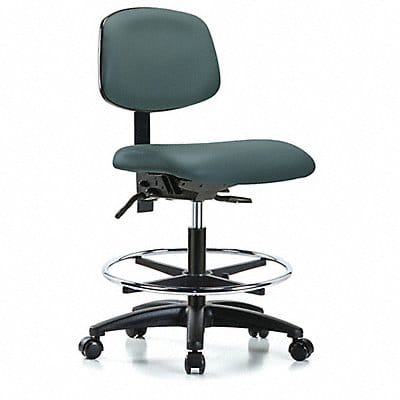 Cleanroom Task Chair 300 lb Cap. Vinyl