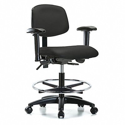 Cleanroom Task Chair 300 lb Cap. Vinyl