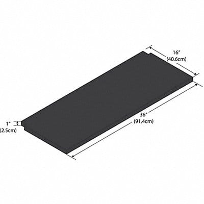 Notched Shelf Phenolic 36 W 17-1/2 D