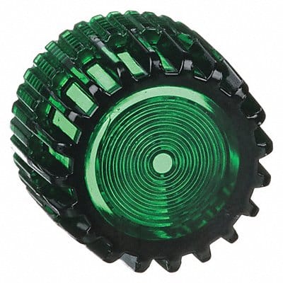 H7108 Push Button Cap Illuminated 30mm Green