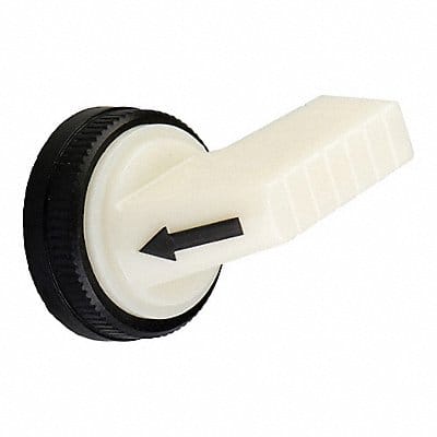 Switch Knob Extended Lever White 30mm