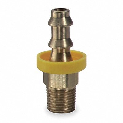 Push on Hose Fitting 1/4 x1/4 BarbxNPT