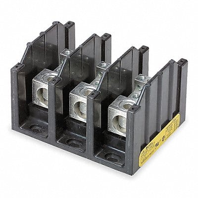 Power Distr Block Al/Cu 600V AC/DC