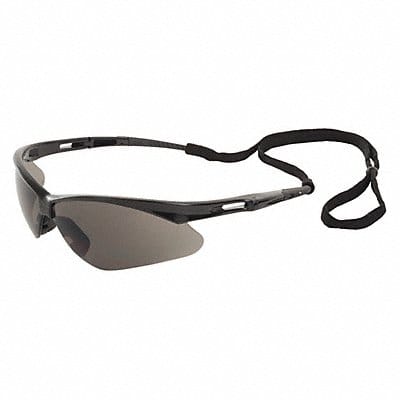 Safety Glasses Black Frame Gray