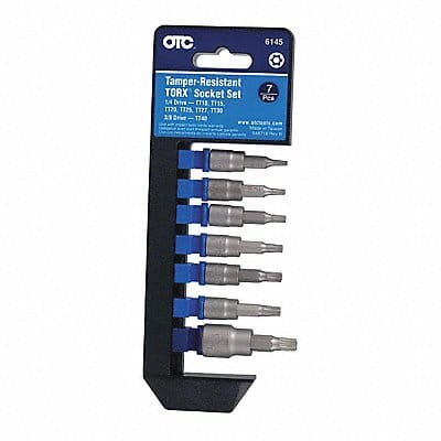 Tamper-Resistant Torx Set 7pcs.