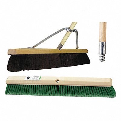 Push Broom 60 in Handle L 24 in Face