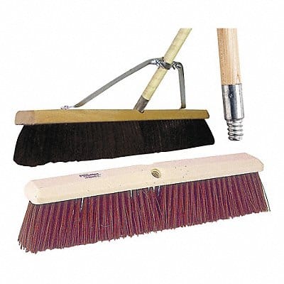 Push Broom 60 in Handle L 18 in Face