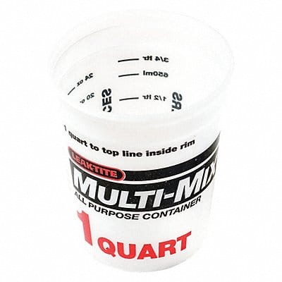 Mixing Container Multi-Purpose 1 qt.