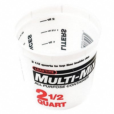 Mixing Container Multi-Purpose 2-1/2 qt.