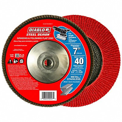 Grinding/Polishing Flap Disc 7 40G