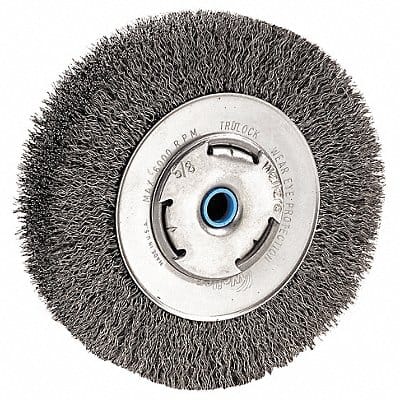 Crimped Wire Wheel Brush Arbor 8 x1