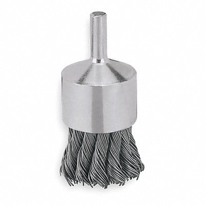 Crimped Wire End Brush Carbon 1