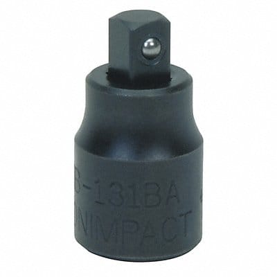 Adaptor 1/4 D 1/4 Mx3/8 F Blk