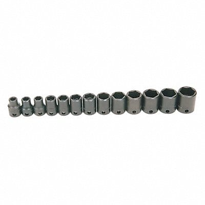 Impact Socket Set 3/8 D 6Pt 13pcs.