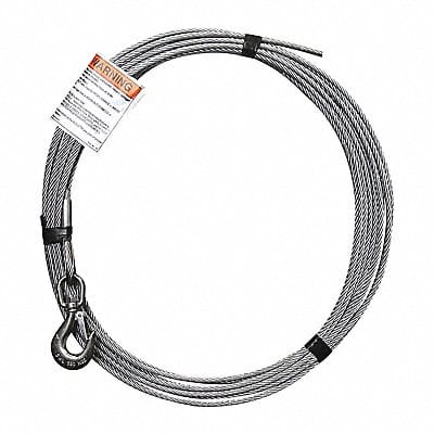 Cable Assembly Galvanized 1/4 x 45 ft.