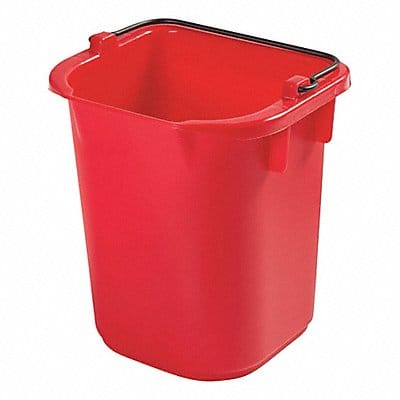 Disinfecting Pail 5 qt Red