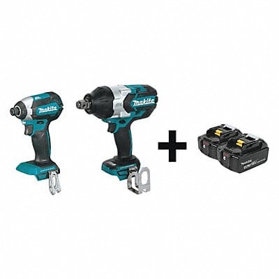 Cordless Combination Kit 2 Tools 18V DC