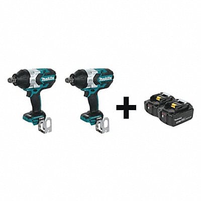 Impact Wrench Combo Kit Cordless 18VDC