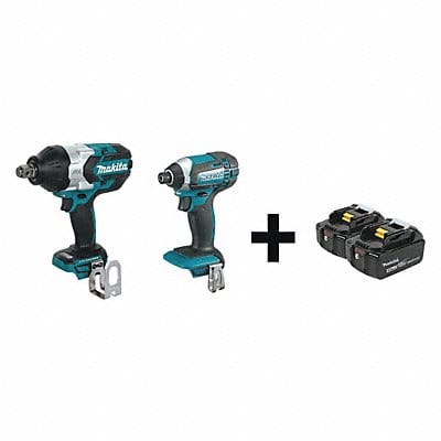 Cordless Combination Kit 2 Tools 18V DC