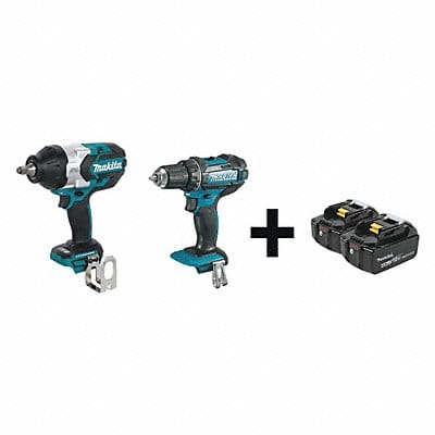 Cordless Combination Kit 2 Tools 18V DC