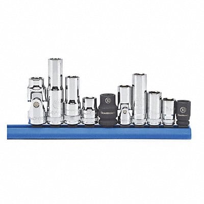 Socket Set 10mm 1/4-3/8 Drive 6 pt.