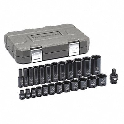 SAE Impact Socket Set 3/8 D 6pt. 25pcs.